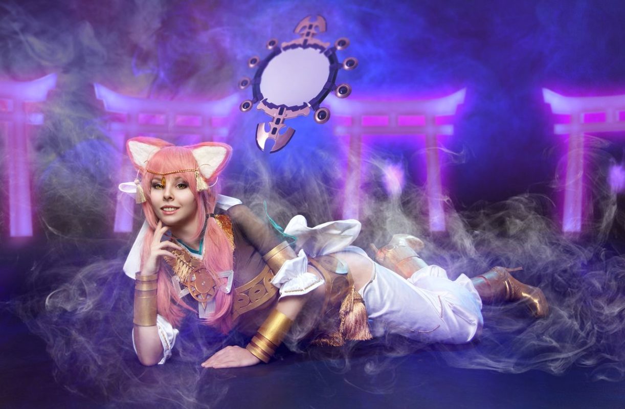 Lewd And Nude Tamamo No Mae Cosplay Collection By Helly Valentine