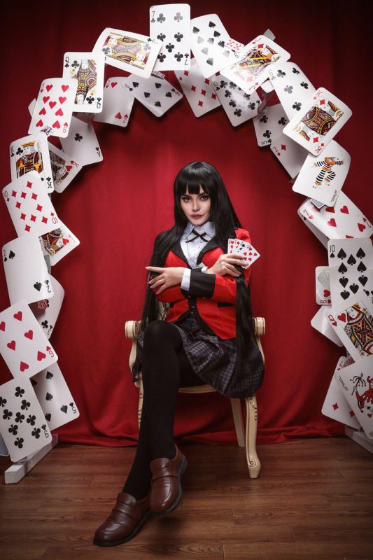 Complete Yumeko Jabami Cosplay Set By Kalinka Fox