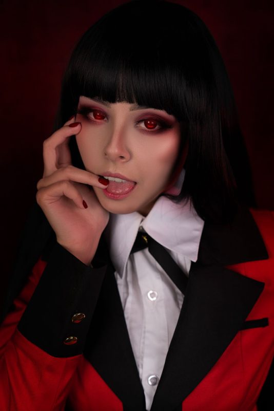 Complete Lewd And Nude Yumeko Cosplay Set By Helly Valentine