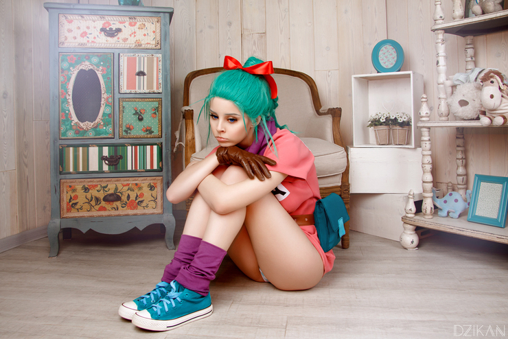 Dragonball Bulma Cosplay