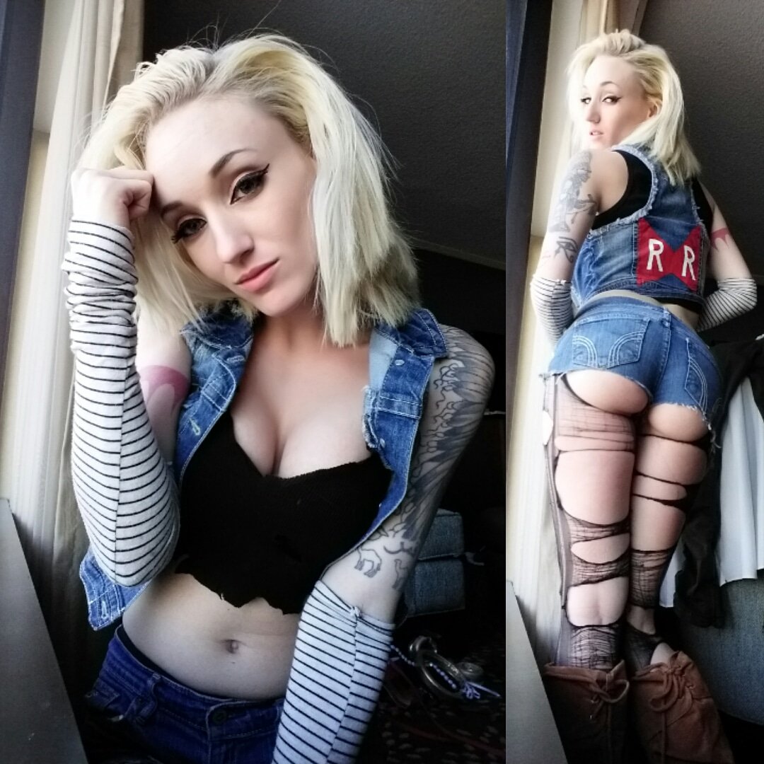 #5 Dragonball Android 18 Cosplay. 