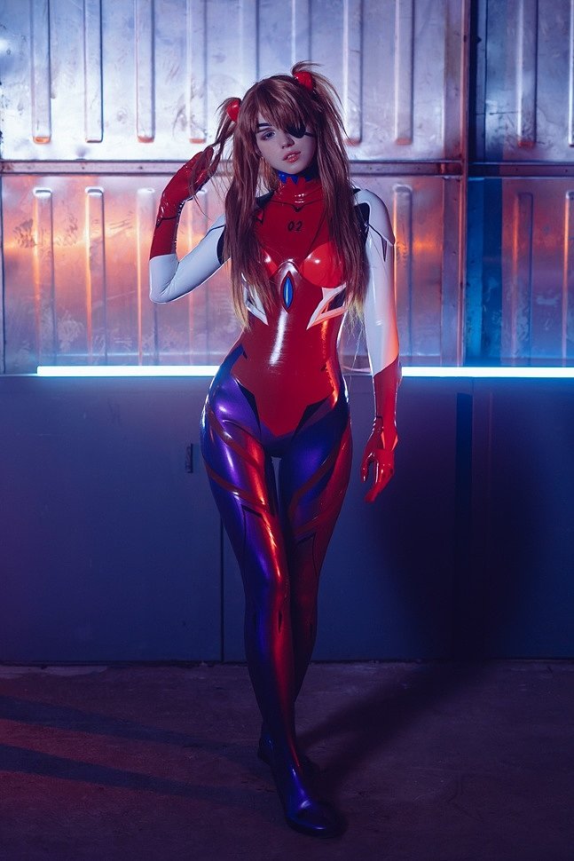 Evangelion Anime Sexy Asuka Cosplay - Shirogane_sama