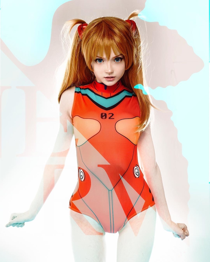 Evangelion Anime Sexy Asuka Cosplay - RocksyLight