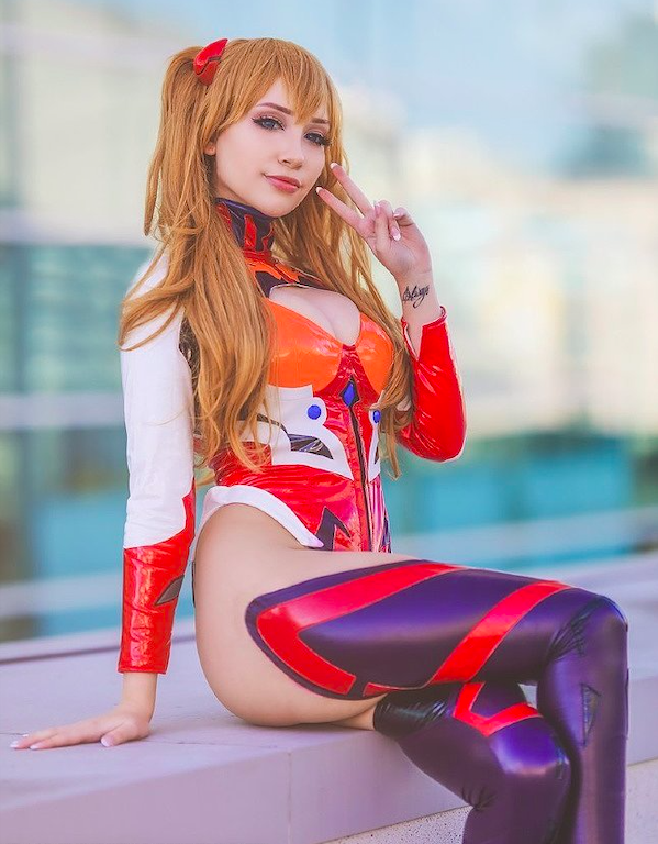 Evangelion Anime Sexy Asuka Cosplay - Beke Jacoba