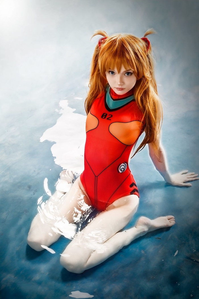 Evangelion Anime Sexy Asuka Cosplay - RocksyLight