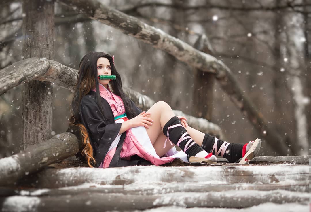 Demon Slayer Nezuko Cosplay - loli_samurai_