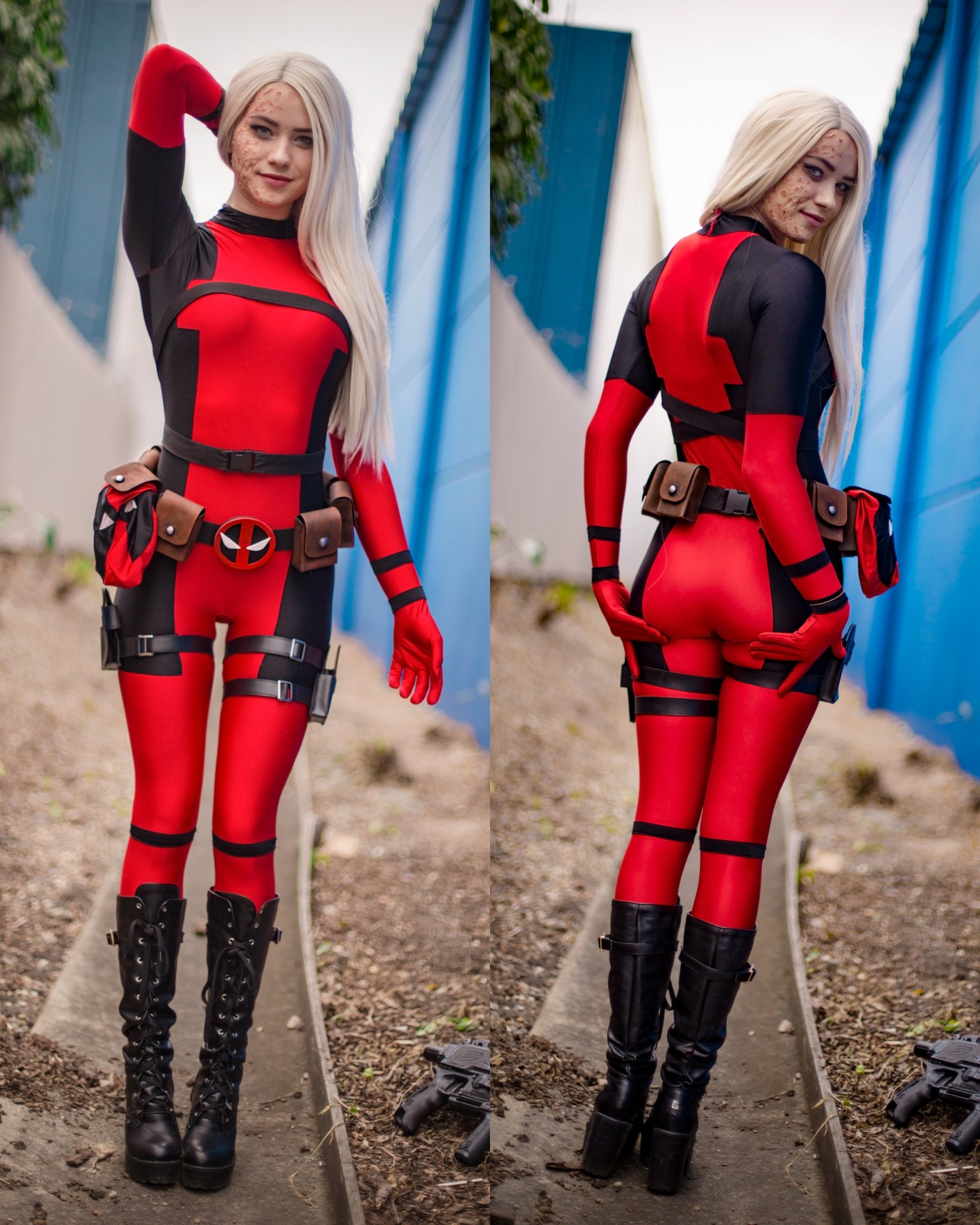 Lady Deadpool by Nichameleon