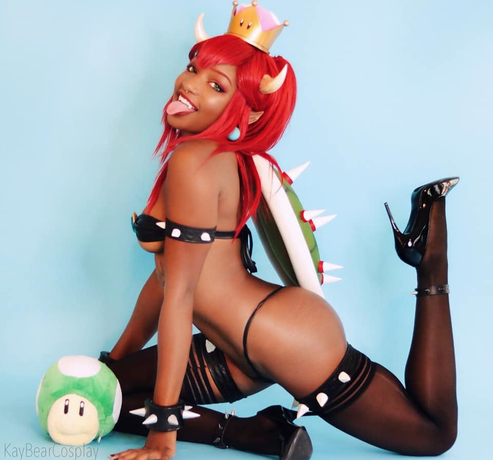 Sexy Bowsette Cosplay - Kaybear