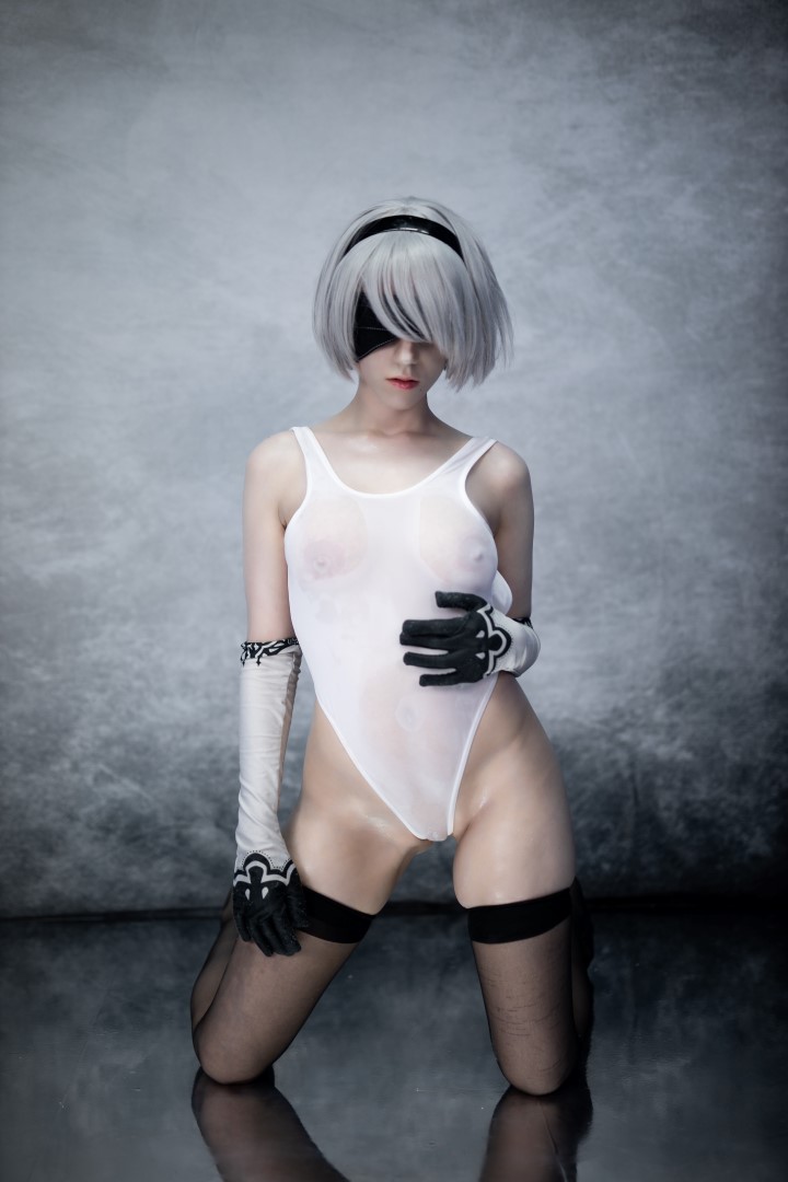 Lewd Gamer Girls Cosplay Collection - 2B Cosplay By Lana Rain