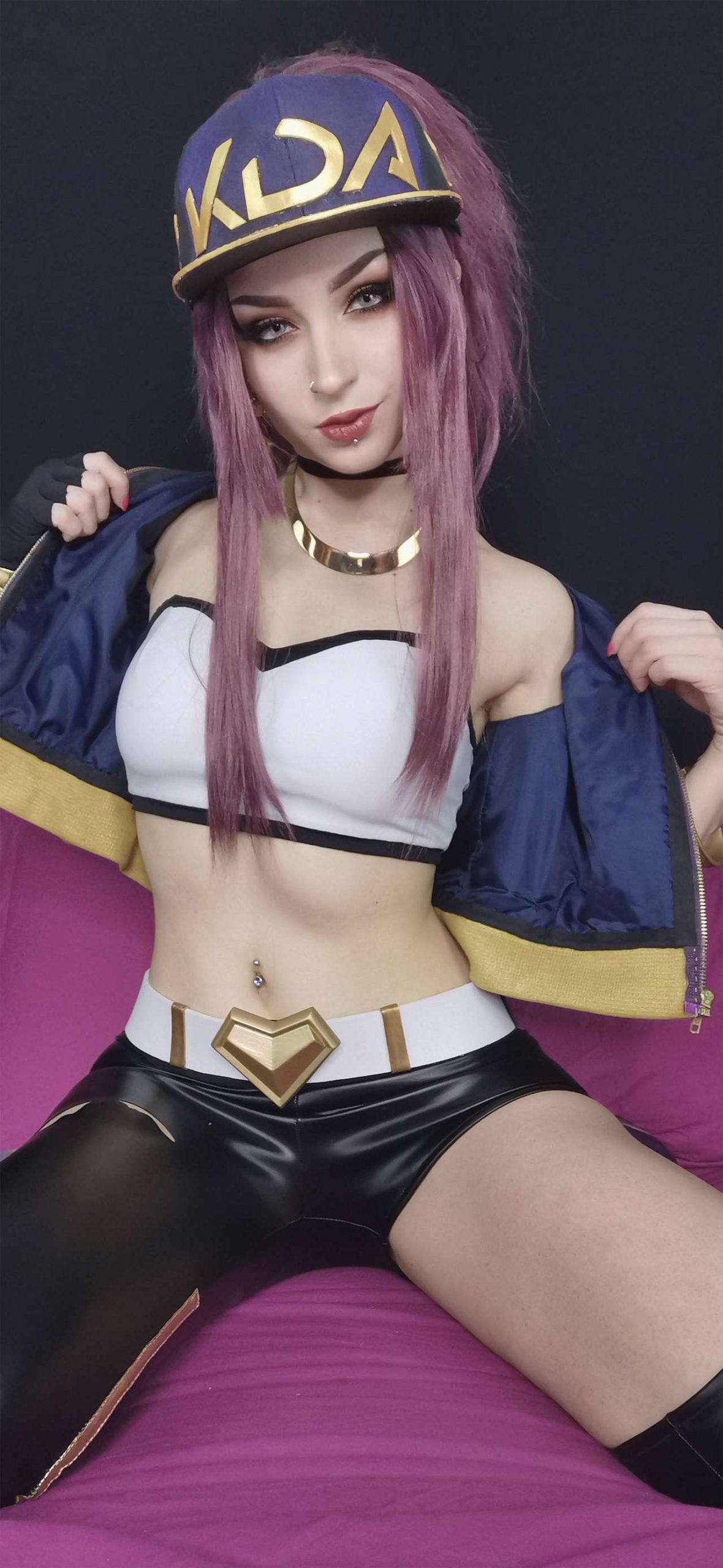 Lewd Gamer Girls Cosplay Collection - Akali Cosplay By ShiroKitsune 