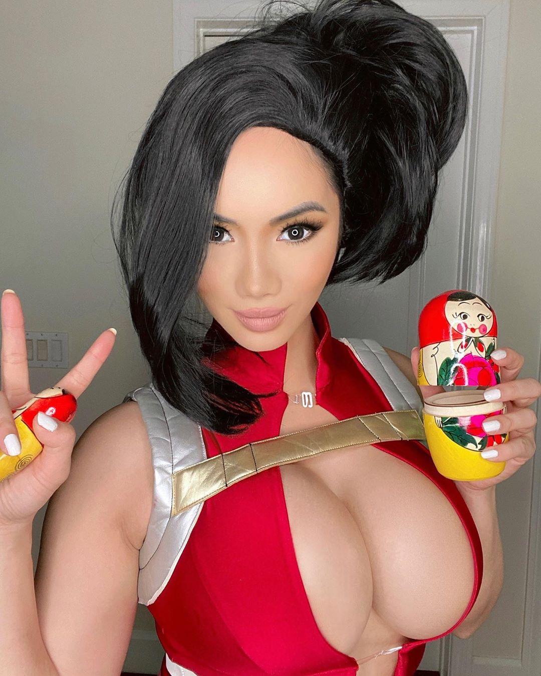 #2 Best My Hero Academia Sexy Momo Cosplay - Xena Kai