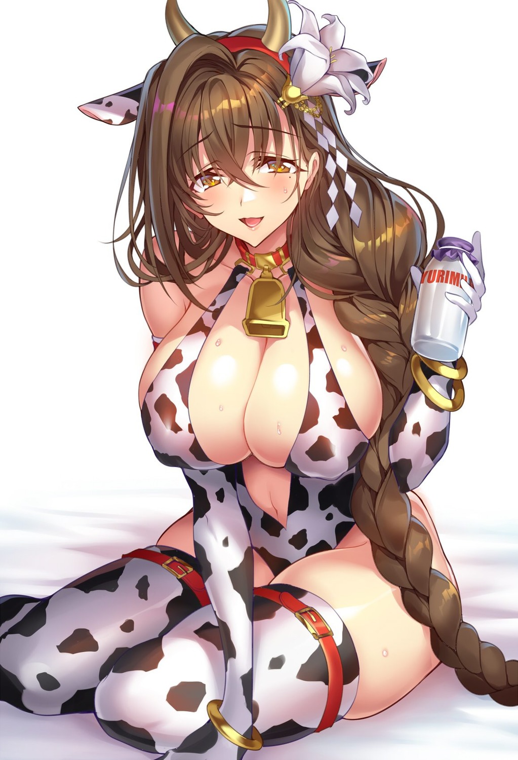 Milk Maid Anime Girl Wallpaper