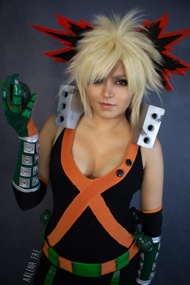 bakugou winter costume cosplay