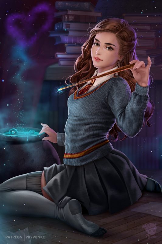 This Sexiest Hermione Granger Cosplay Set By Kalinka Fox 2642