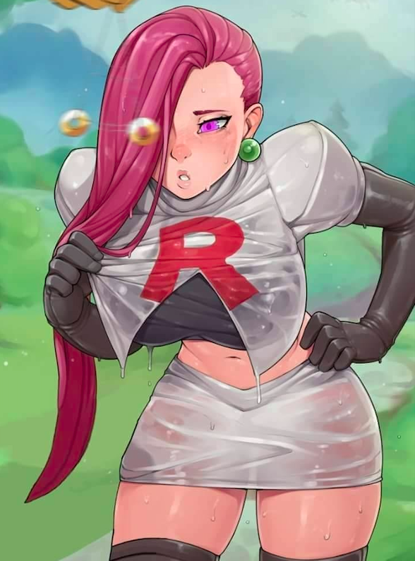 Jessie From Team Rocket Lewd And Nude Cosplay Set By Kalinka Fox