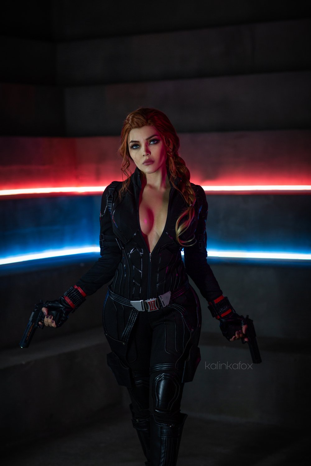 Black Widow Cospaly By Kalinka Fox