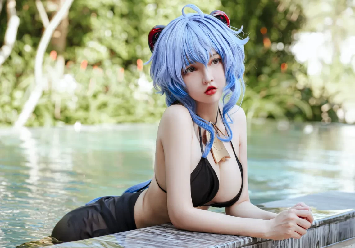 Ganyu Bikini Cosplay Set By Potato Godzilla