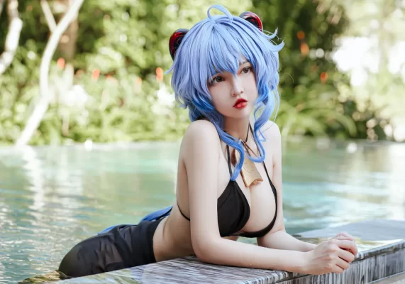 Ganyu Bikini Cosplay Set By Potato Godzilla